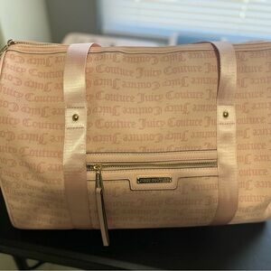 Juicy Couture Light Pink Travel Bag